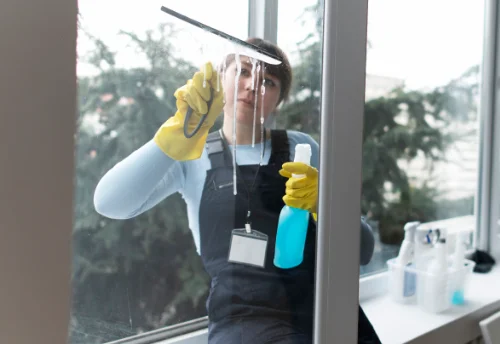 Nettoyage de vitres intérieures et extérieures à Sainte-Montaine